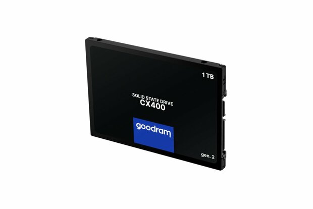 Goodram CX400 | 1TB SATA SSD | 2.5'' | 550MB/s Lezen | 500MB/s Schrijven