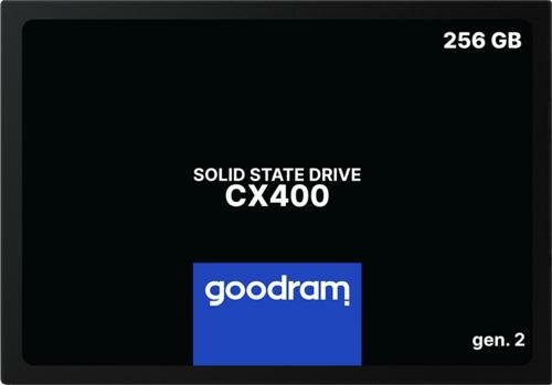 Goodram CX400 | 256GB SATA SSD | 2.5'' | 550MB/s Lezen | 480MB/s Schrijven