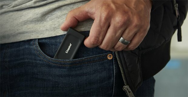 Kingston XS1000 | Externe SSD | 1TB | USB 3.2 Gen 2 | Compact & Draagbaar