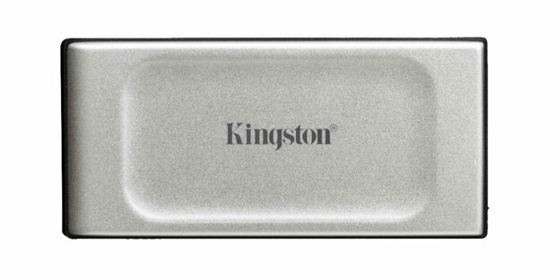 Kingston XS2000 | Externe SSD | 1TB | USB 3.2 Gen2x2 | 2.000MB/s Lezen | 2.000MB/s Schrijven | Zilver