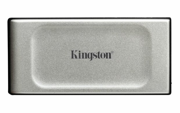 Kingston XS2000 | Externe SSD | 2000GB | USB 3.2 Gen 2x2 | Compact & Snel | Zilver/Zwart