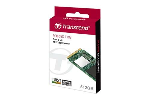 Transcend 110S | 512GB NVMe SSD | M.2 | 1.700MB/s