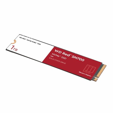 Western Digital Red SN700 | 1TB NVMe SSD | M.2 | Gen3 | 3.430MB/s Lezen | 3.000MB/s Schrijven