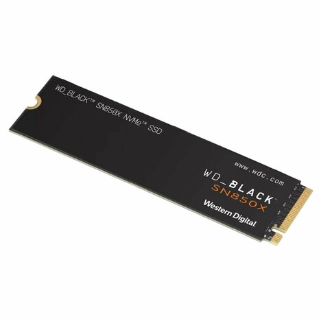 Western Digital Black SN850X | 1TB NVMe SSD | M.2 Gen4 | 7.300MB/s Lezen | 6.300MB/s Schrijven