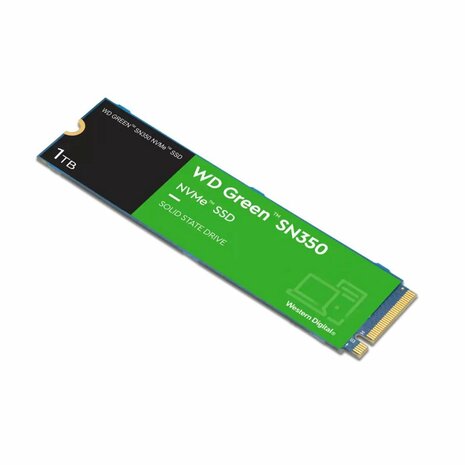 Western Digital SN350 QLC | 1TB NVMe SSD | M.2 Gen3 | 3.200MB/s Lezen | 2.500MB/s Schrijven
