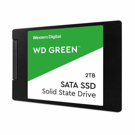 Western Digital Green | 2TB SATA SSD | 2.5'' | 545MB/s Lezen | 430MB/s Schrijven