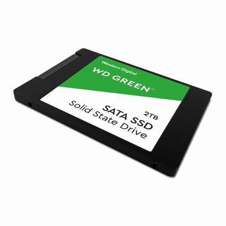 Western Digital Green | 2TB SATA SSD | 2.5'' | 545MB/s Lezen | 430MB/s Schrijven