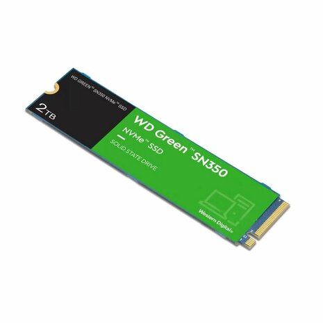 Western Digital Green SN350 | 2TB NVMe SSD | M.2 Gen3 | 3.200MB/s Lezen | 3.000MB/s Schrijven