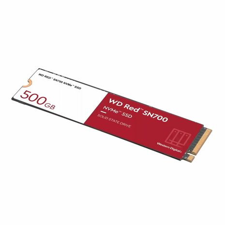 Western Digital Red SN700 | 500GB NVMe SSD | M.2 Gen3 | 3.430MB/s Lezen | 3.000MB/s Schrijven