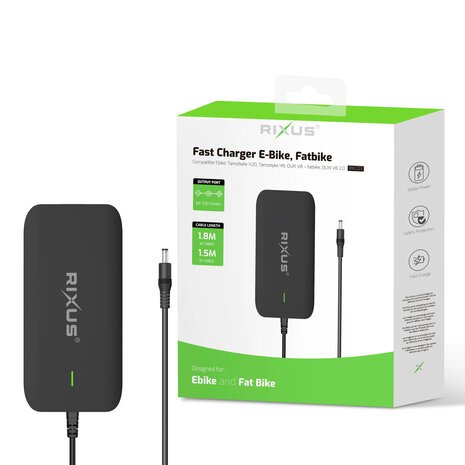 Rixus Fast Charger E-Bike, Fatbike (ouxi V8, H9 )