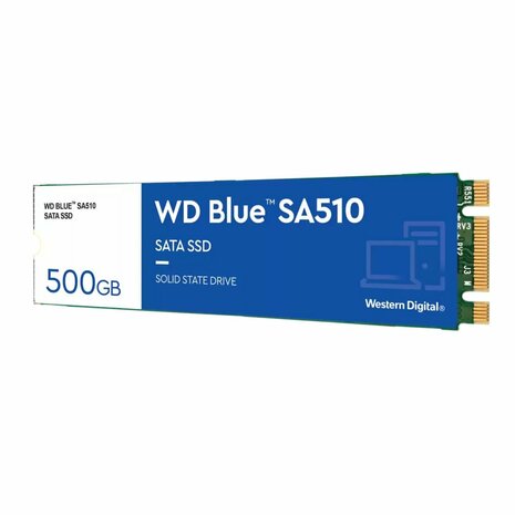 Western Digital Blue SA510 | 500GB SATA SSD | M.2 | 560MB/s Lezen | 510MB/s Schrijven