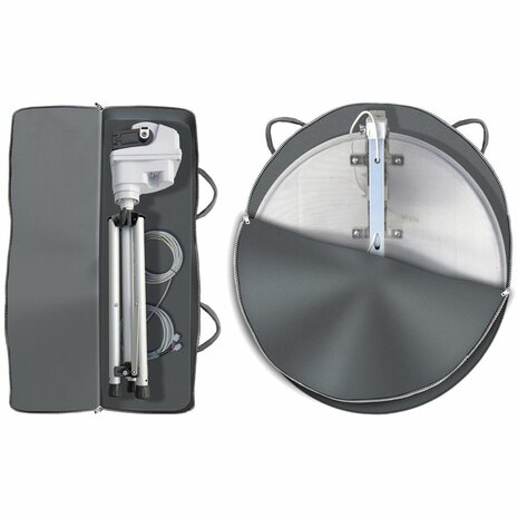  Teleco Activsat 85T Smart DiSEqC Transparant 85cm Twin