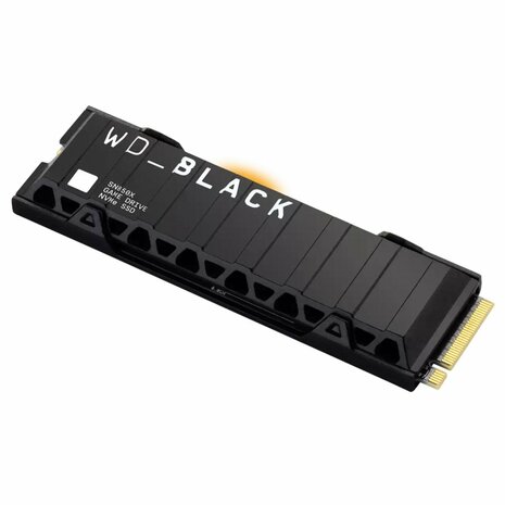 Western Digital Black SN850X | 2TB NVMe SSD | M.2 Gen4 | 7.300MB/s Lezen | 6.600MB/s Schrijven | Heatsink