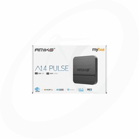 Amiko A14 PULSE 4K UHD Streaming Box