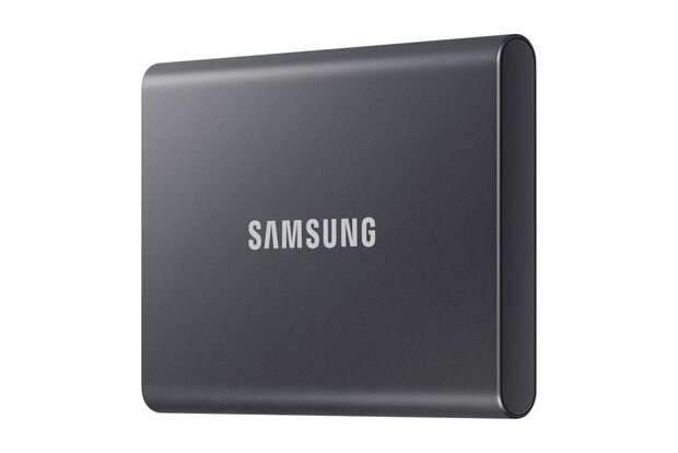 Samsung T7 | Externe SSD | 1TB | USB 3.2 Gen2 | 1.050MB/s read | 1.000MB/s write | Grijs