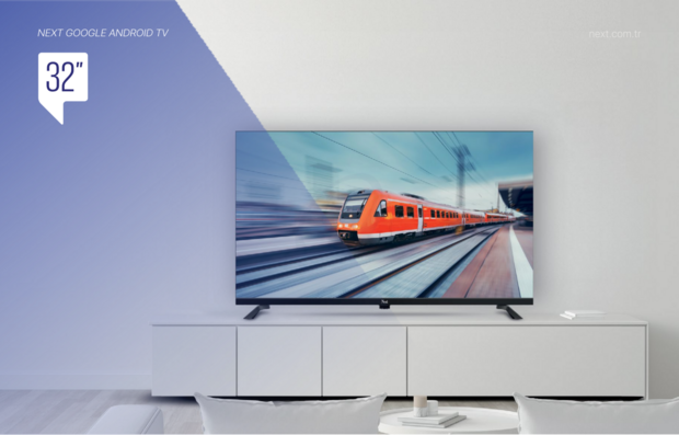  NextStar YE-32020GFSG4 32&Prime; (82 cm) HD Frameless Android TV 