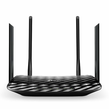 TP-LINK Archer C6 | Draadloze Router | AC1200 Dual-band (2,4 GHz / 5 GHz) | Gigabit Ethernet | Zwart