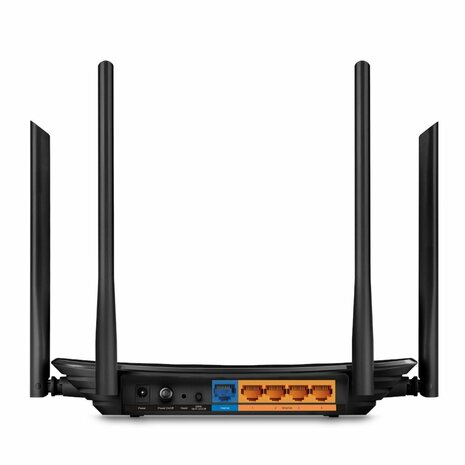 TP-LINK Archer C6 | Draadloze Router | AC1200 Dual-band (2,4 GHz / 5 GHz) | Gigabit Ethernet | Zwart