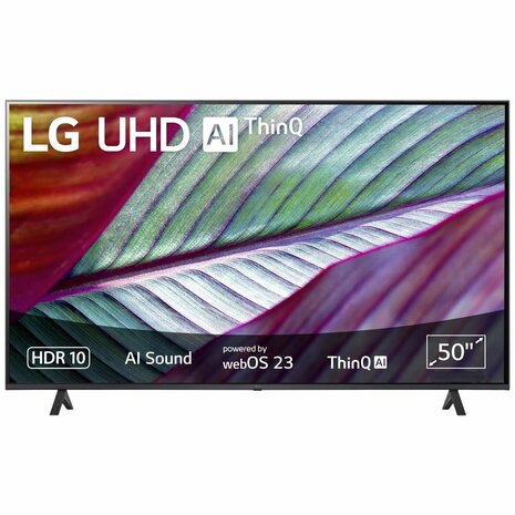 LG 50UR78006LK 50" | Ultra HD 4K LED Smart TV | WebOS 23 | &alpha;5 AI Processor Gen6 | HDR10 | Bluetooth & Wifi | 50Hz