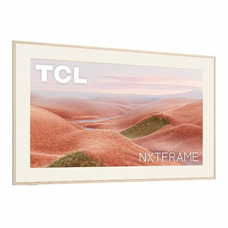 TCL NXTFRAME 55A300PRO | 55" 4K Ultra HD QLED Smart TV | Google TV | Inclusief Soundbar & Subwoofer | Dolby Vision IQ | 120Hz