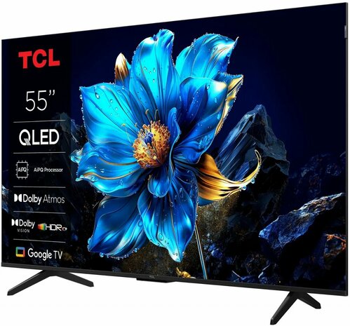 TCL 55P79K | 55'' Ultra HD 4K | QLED Smart TV | Wifi | Google TV | Dolby Vision | 60Hz (2025)