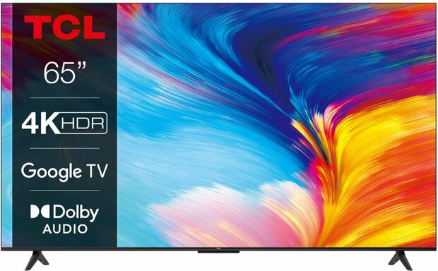 TCL 65P635 | 65'' Ultra HD 4K | LED Smart TV | Wifi | Google TV | HDR10 | 60Hz