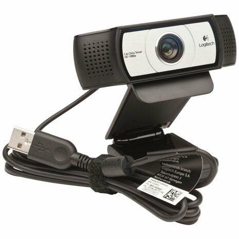 Logitech C930e Business | 1080p 30FPS USB Webcam met Microfoon