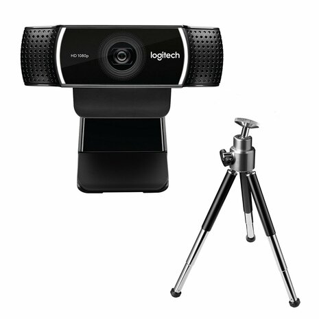 Logitech C922 Pro Stream | 1080p 30FPS USB Webcam met Microfoon