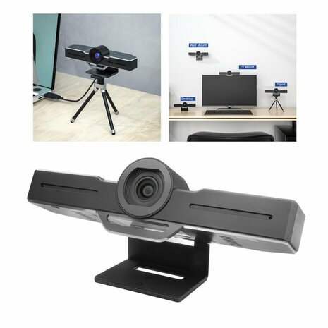 ACT AC7990 Full HD Conferentiecamera | 105&deg; Kijkhoek | 2 Microfoons | USB | EPTZ