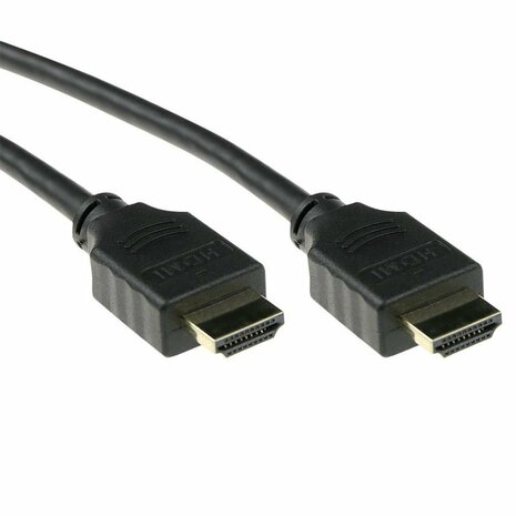 ACT AK3942 | 1 m HDMI Kabel | HDMI Type A naar Type A | Zwart