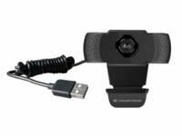 Conceptronic Amdis | 1080p 30FPS USB Webcam met Microfoon