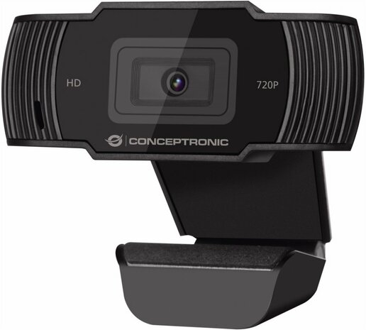 Conceptronic Amdis | 720p 30FPS USB Webcam met Microfoon