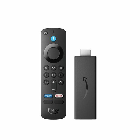 Amazon Fire TV Stick HD &ndash; Streaming Media Player | Full HD | Fire OS | MediaTek Processor | HDMI | Wi-Fi & Bluetooth | Alexa Voice Remote