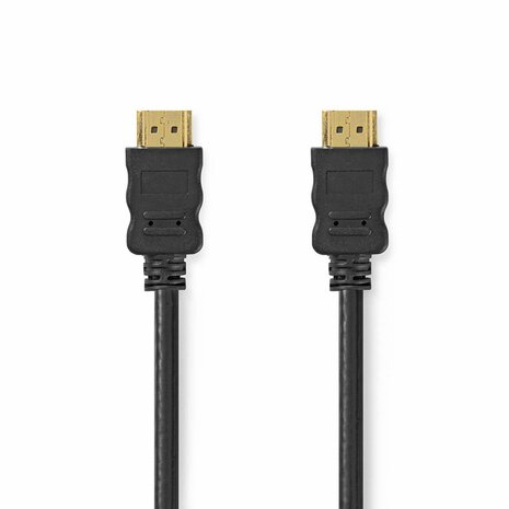 Nedis CVGL34060BK15 | HDMI kabel | 1,5 m | HDMI Type A (Standaard) Male-naar-Male | 4K | Zwart