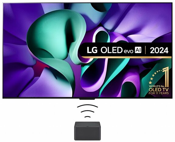 LG M4 Evo OLED65M49LA 65" | Wireless Ultra HD 4K OLED Smart TV | WebOS + Wifi | Dolby Vision | OLED Perfect Black Levels | 120Hz