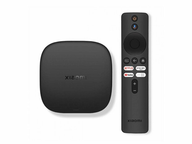 Xiaomi TV Box S (3rd Gen) | 4K UHD met Dolby Vision | Google TV | 32 GB Opslag | Wi-Fi 6 en Bluetooth | Zwart