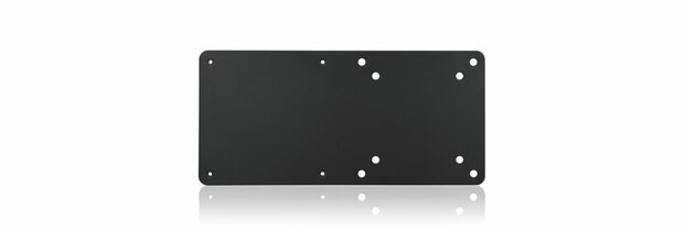 ICY BOX IB-MSA103-VM | Mini PC Houder | Intel NUC | VESA 75x75 en 100x100 | Max. 3 kg | Zwart