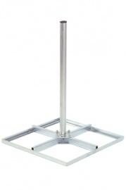 Vaste Tegelvoet 30x30 cm met buis lengte 1.25 m