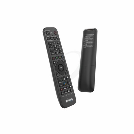 Xsarius BT RCU-A5 Advanced IR & Bluetooth Afstandsbediening with backlight Black Pure 4+ en Avant 4+ Ultra