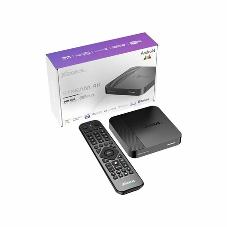 Xsarius STREAM 4K UHD Android Media Streaming Box