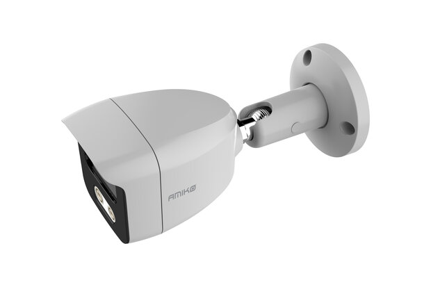 Amiko B25M540 SDL PoE 5MP IP Camera &ndash; Smart Dual Light 5MP Beveiligingscamera met Audio & PoE