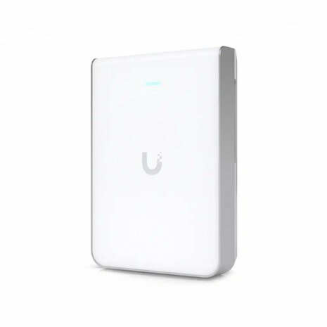 Ubiquiti UniFi U7 Pro Wall | WiFi 7 Access Point (BE5700) | Tri band tot 5.7 Gbps | 1x 2.5G RJ45 | PoE+ | Inclusief Muurmontage | Wit