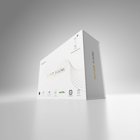 Xsarius Avant 3+ Ultra White Edition - 4K OTT Android Media Streamer