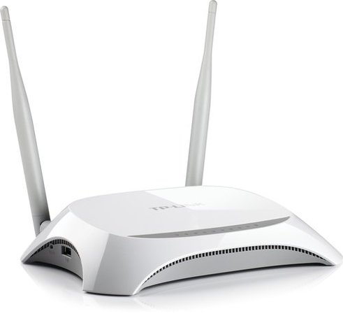 TP-Link TL-MR3420 | 4G LTE Router | WiFi 4 (2,4 GHz) Single-band | Ethernet Fast (10/100 Mbps) | tot ~300 Mbit/s