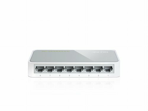 TP-Link TL-SF1008D | 8-Poorts 10/100 Mbps Desktop Switch | Unmanaged