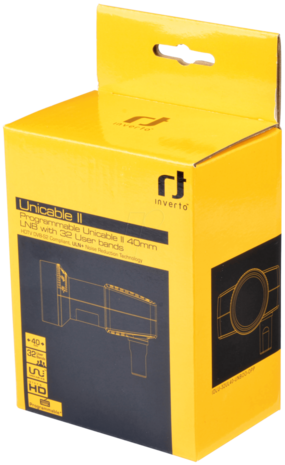 Unicable II programmable 40mm LNB with 32UB