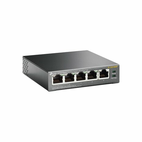 TP-LINK TL-SG1005P netwerk-switch Unmanaged Gigabit Ethernet (10/100/1000) Zwart Power over Ethernet (PoE)