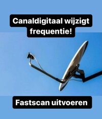 Canaldigitaal wijzigt op 22 mei heel veel frequenties