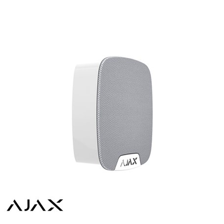 Ajax HomeSiren, wit, draadloze binnensirene