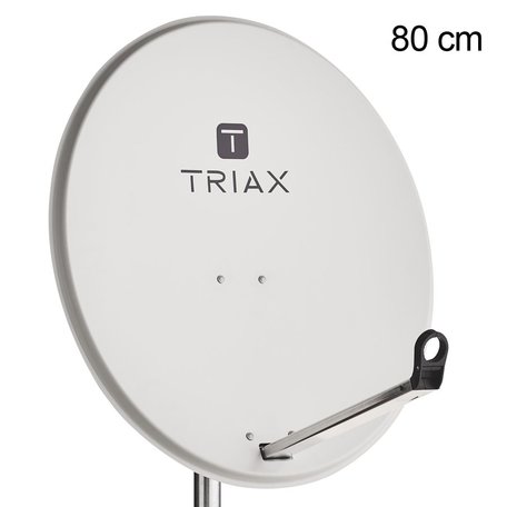 Triax TDS 80LG Schotelantenne 80 cm Lichtgrijs Singlepack
